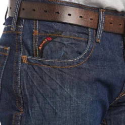 Ariat Men's FR M3 Loose Basic Stackable Jean -Heydudes Cowboy Shop 10014450 03