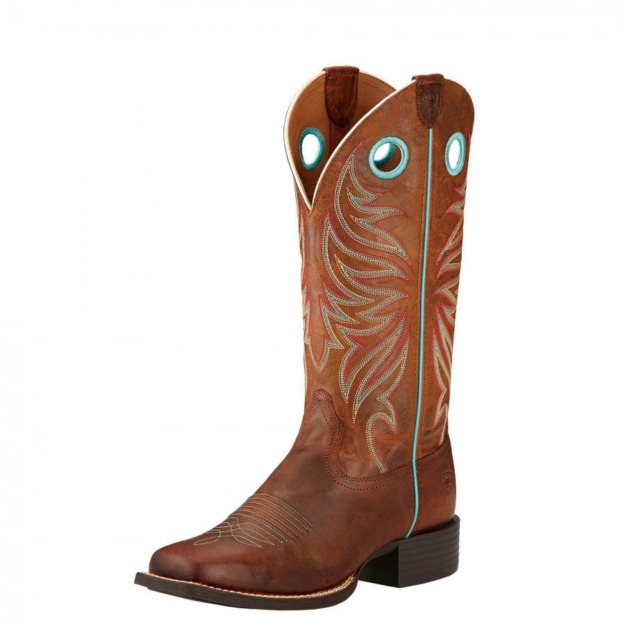 Ariat Women's Square Toe "Round-Up Ryder" 1 Ariat Women's Square Toe "Round-Up Ryder"
