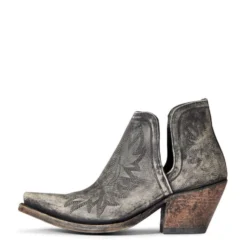 Ariat Women's Distressed Black Dixon 7 Ariat Women's Distressed Black Dixon -Heydudes Cowboy Shop 10034044 side