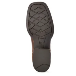 Ariat Kid's Patriot Distressed Brown Square Toe Boots 9 Ariat Kid's Patriot Distressed Brown Square Toe Boots -Heydudes Cowboy Shop 10034408 sole