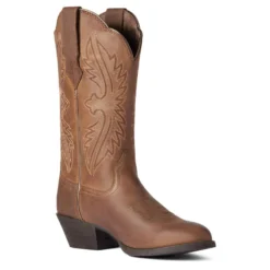 Ariat Women's Heritage R Toe StretchFit Western Boot -Heydudes Cowboy Shop 10038380 medial