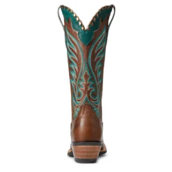 Ariat Women's Crossfire Picante Western Boot -Heydudes Cowboy Shop 10040371 heel