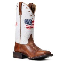 Ariat Women's Circuit Patriot Boots -Heydudes Cowboy Shop 10040400 medial