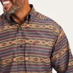 Ariat Men's Fletcher Shirt 5 Ariat Men's Fletcher Shirt -Heydudes Cowboy Shop 10041747 01 warm