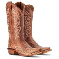 Ariat Women's Hazen Whiskey Barrel Boots 8 Ariat Women's Hazen Whiskey Barrel Boots -Heydudes Cowboy Shop 10042382 pair