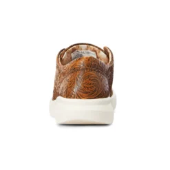 Ariat Women's Brown Floral Embossed Hilo 10 Ariat Women's Brown Floral Embossed Hilo -Heydudes Cowboy Shop 10042508 heel