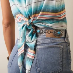 Ariat Women's Multi Strip Tank Top -Heydudes Cowboy Shop 10043672 02 warm