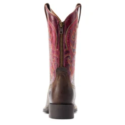 Ariat Women's Round Up For Wide Calves -Heydudes Cowboy Shop 10044433 heel