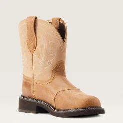 Ariat Brown Fatbaby Boots -Heydudes Cowboy Shop 10044537 medial warm