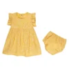 Wrangler Yellow Peasant Dress Set