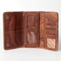 American Darling Fully Tooled Floral Wallet -Heydudes Cowboy Shop 116825 H