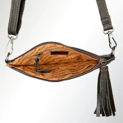 American Darling Tooled Leather Crossbody -Heydudes Cowboy Shop 119442 I