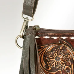 American Darling Tooled Leather Crossbody -Heydudes Cowboy Shop 119442 X