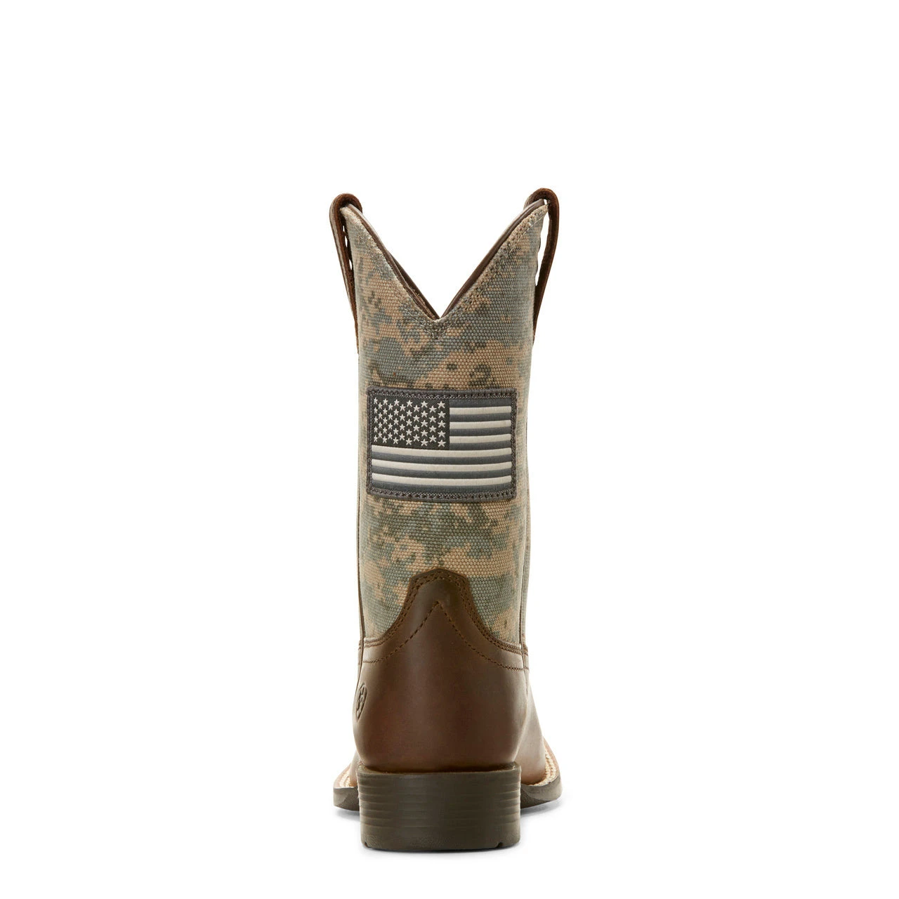 Ariat Kid's Sage And Brown Camo Patriot Square Toe Boot 3 Ariat Kid's Sage And Brown Camo Patriot Square Toe Boot - Image 3