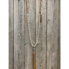 J.Forks Designs Freshwater Pearl Tassel Necklace