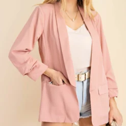 Solid Blazer With Printed Lining -Heydudes Cowboy Shop 15744898 1315bcdb 58ae 4d37 aba1 5688033ccdd7