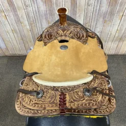Double T Hard Seat 12" Roper Pony Saddle -Heydudes Cowboy Shop 1582012 3 scaled