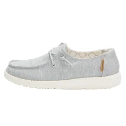 Heydude Toddler Hey Dude Wendy Linen Grey Shoe