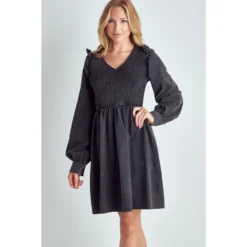 Washed Smocked Bust Flare Dress -Heydudes Cowboy Shop 17540743 fbbfc83f 71ce 4ba6 aa6f 2cb30602dba5