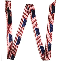 Showman USA Flag Nylon Tie Strap
