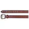 Hooey Brown Diamond Tooled Belt