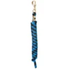 Weaver Leather Cornflower Blue And Black 10' Lead Rope