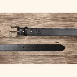 Texaas Saddlery Black Latigo Belt