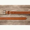 Texas Saddlery Natural Basketweave Belt
