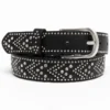 Kid's Black Chevron Belt