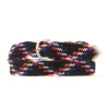 Blue Navy Red Web Belt