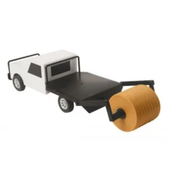 Little Buster Toys White Flatbed Hay Truck -Heydudes Cowboy Shop 200844 3
