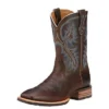Ariat Men's Brown Oiled Rowdy Square Toe Quickdraw Boots