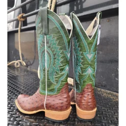 Macie Bean Tabaco Full Quill Ostrich Boots 9 Macie Bean Tabaco Full Quill Ostrich Boots -Heydudes Cowboy Shop 20220108 141600