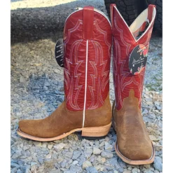 Macie Bean Brown Rough Out Boot -Heydudes Cowboy Shop 20220126 125852 scaled