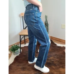 KanCan High Rise Dark Wash 90's Boy Friend Jean -Heydudes Cowboy Shop 20220330 142329copy