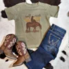Self Made Cowboy Kids Tee