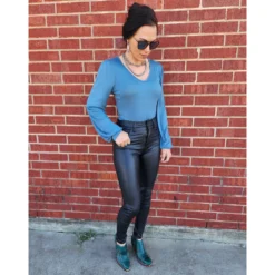 KanCan Black Faux Leather Skinny -Heydudes Cowboy Shop 20221116 130602