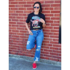 Flying Monkey High Rise Straight Lolita Jean -Heydudes Cowboy Shop 20230215 102304