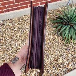 American Darling Tooled Leather & Turquoise Dot Wallet -Heydudes Cowboy Shop 20230216 092856