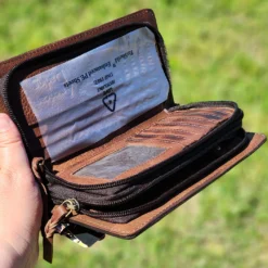 American Darling Turquoise Blossom Wallet/Wristlet -Heydudes Cowboy Shop 20230413 111905