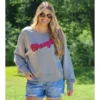 Wrangler Grey & Pink Logo Sweatshirt