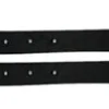 Black Leather Spur Straps