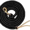 5/8″ Cowboy Lead With Bolt Snap - Black