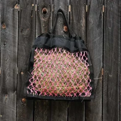 Black And Pink Ultimate Hay Net