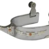 Showman Stainless Steel Leaf Overlay 1" Spur