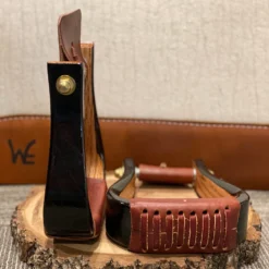 Nettles Stirrups 2" Flatbottom Varnish -Heydudes Cowboy Shop 2 FV2 scaled