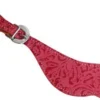 Ladies Pink Filigree Print Spur Straps