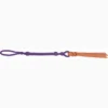 Mustang Purple Nylon Braided Quirt