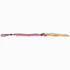 Mustang Pink And Black Nylon Braided Quirt