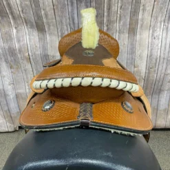Double T Youth Barrel Saddle 8 Double T Youth Barrel Saddle -Heydudes Cowboy Shop 31512 1 scaled